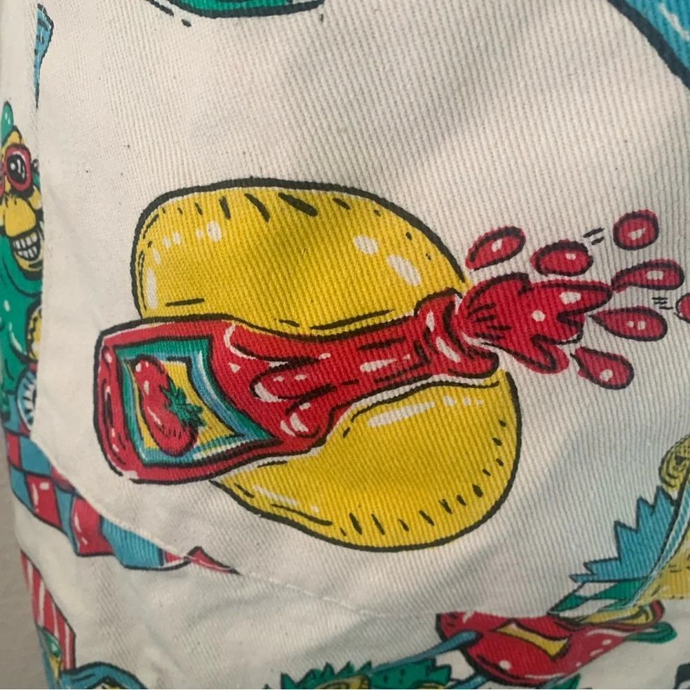 Vintage Grilla Gear Apron Outdoor BBQ Pattern Thick Cotton Fully Adjustable s-xl